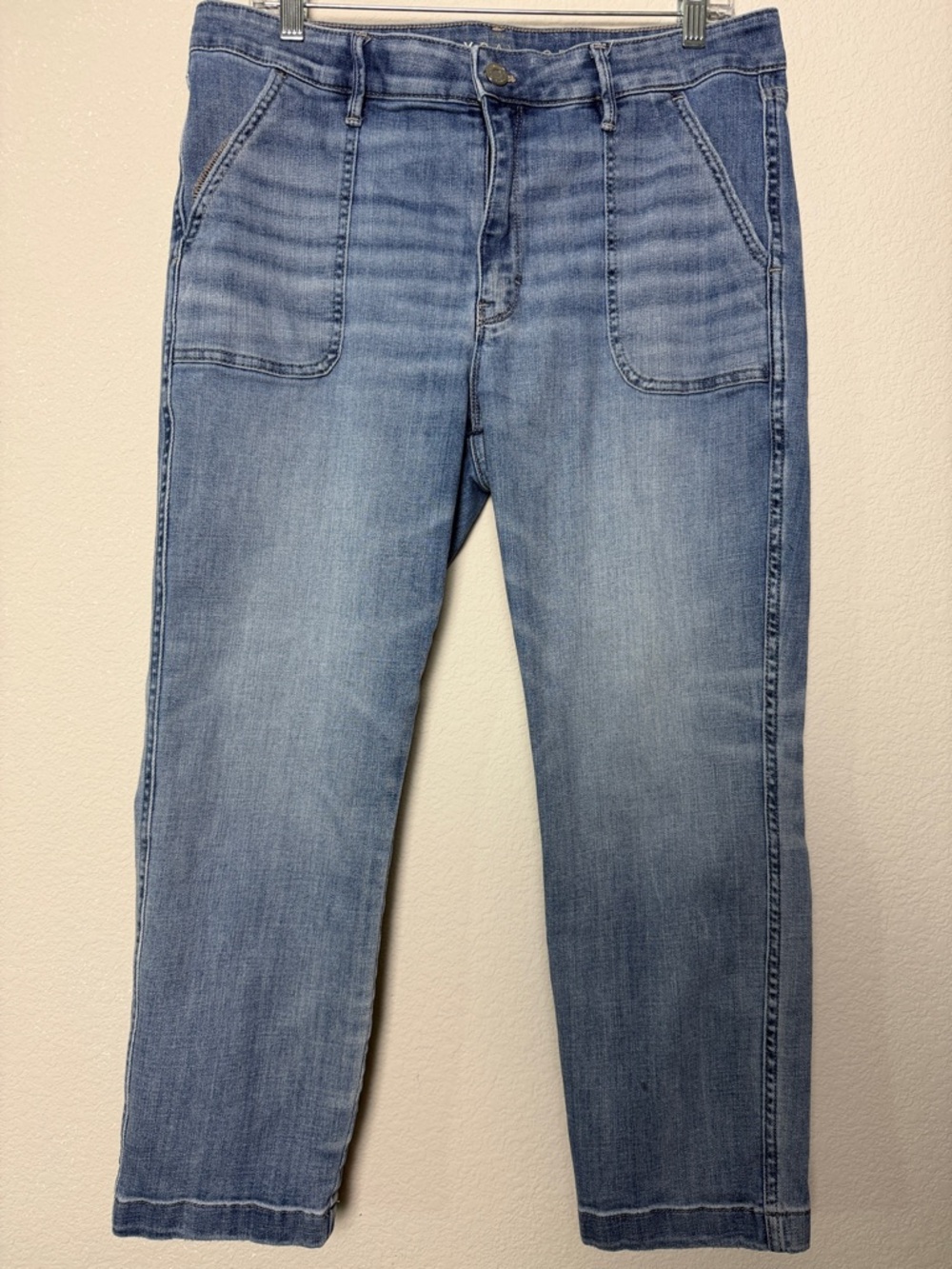 WHBM Straight Crop Jeans Size 14